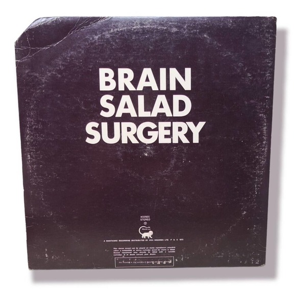 emerson lake and palmer brain salad surgery lp still you turn me on sd-19124 - Picture 3 of 4